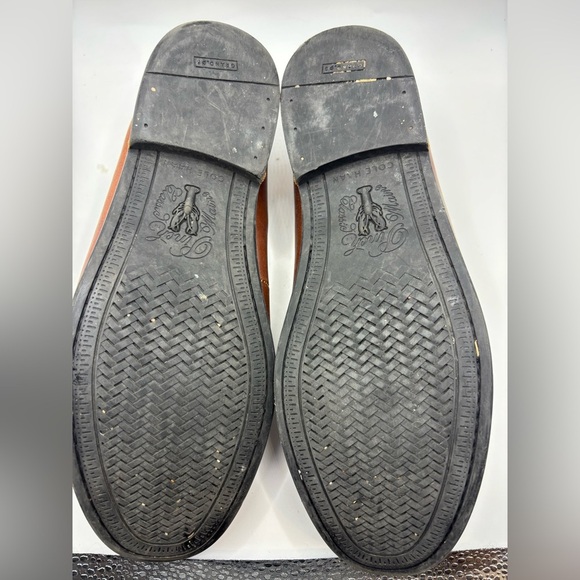 Cole Haan PINCH Hand Sewn Grand Os Penny Loafer Shoes Mens Size 9.5 Brown Maine - Picture 5 of 7